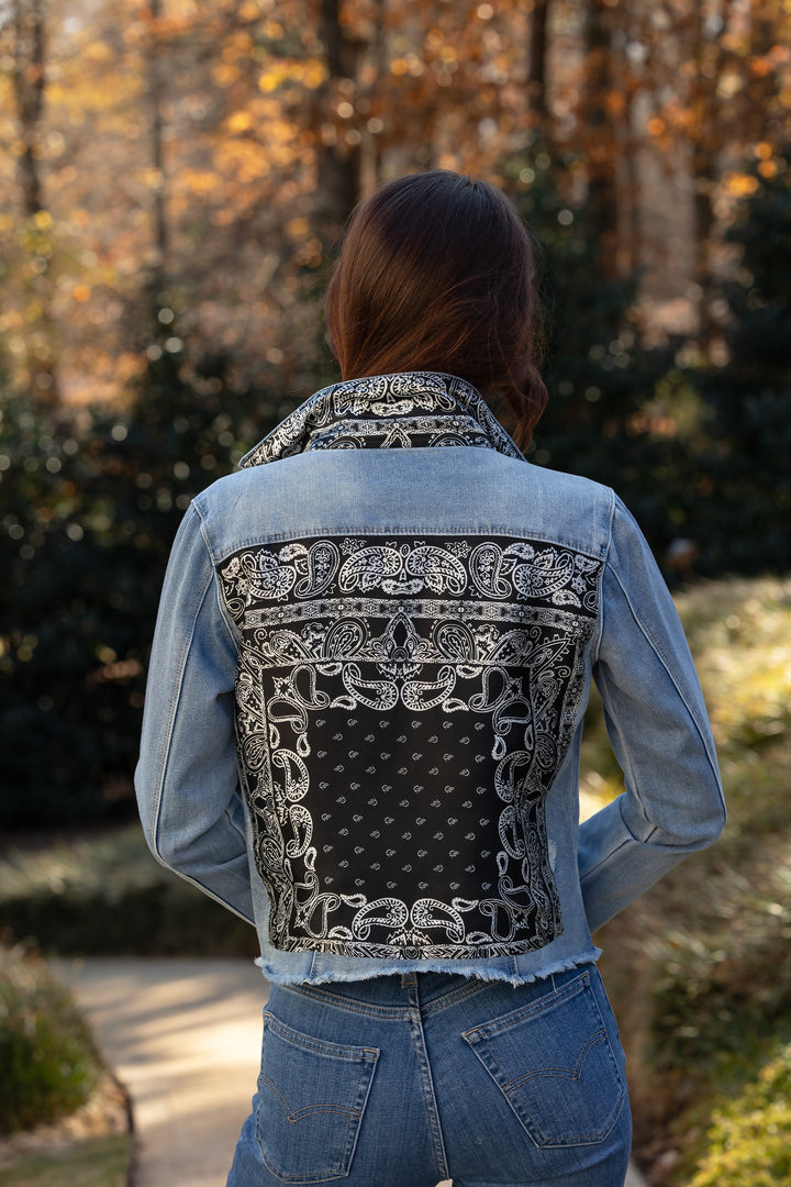 The Light Denim Jacket / Let’s Do Western / Black