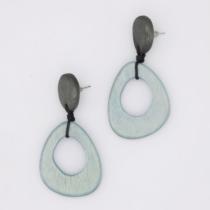 Blue Sage Drop Earrings
