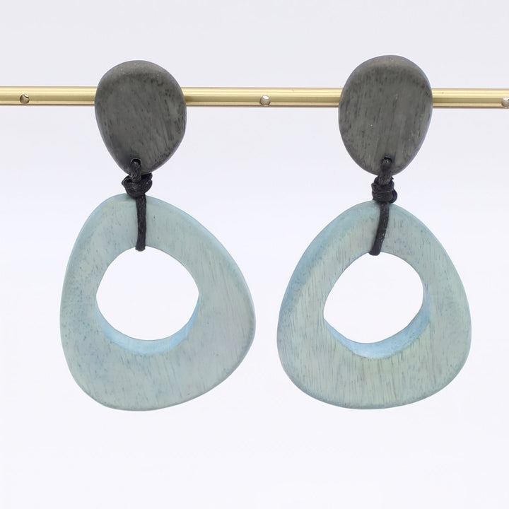 Blue Sage Drop Earrings