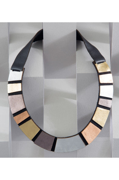 Metal Squares Necklace