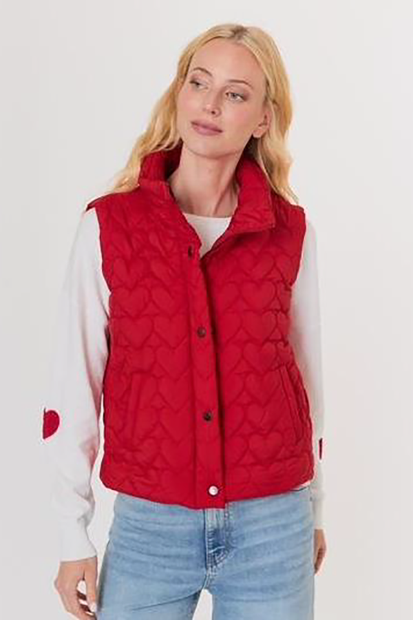 Heart Vest Red