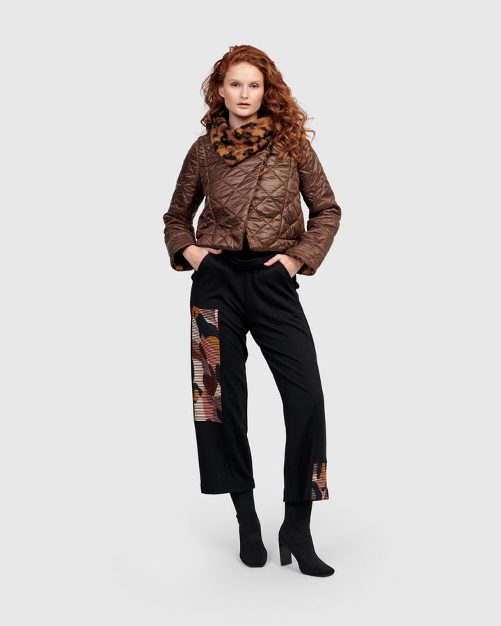 Effie Moto Jacket, Chocolate