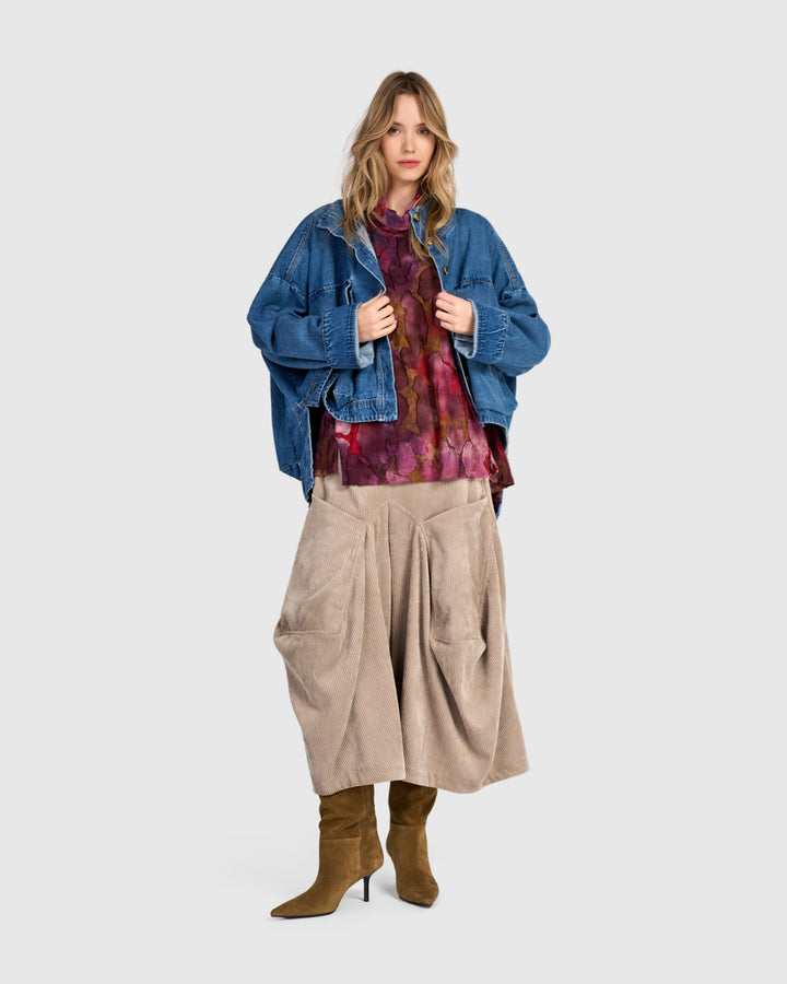 Oversized Jacket Denim