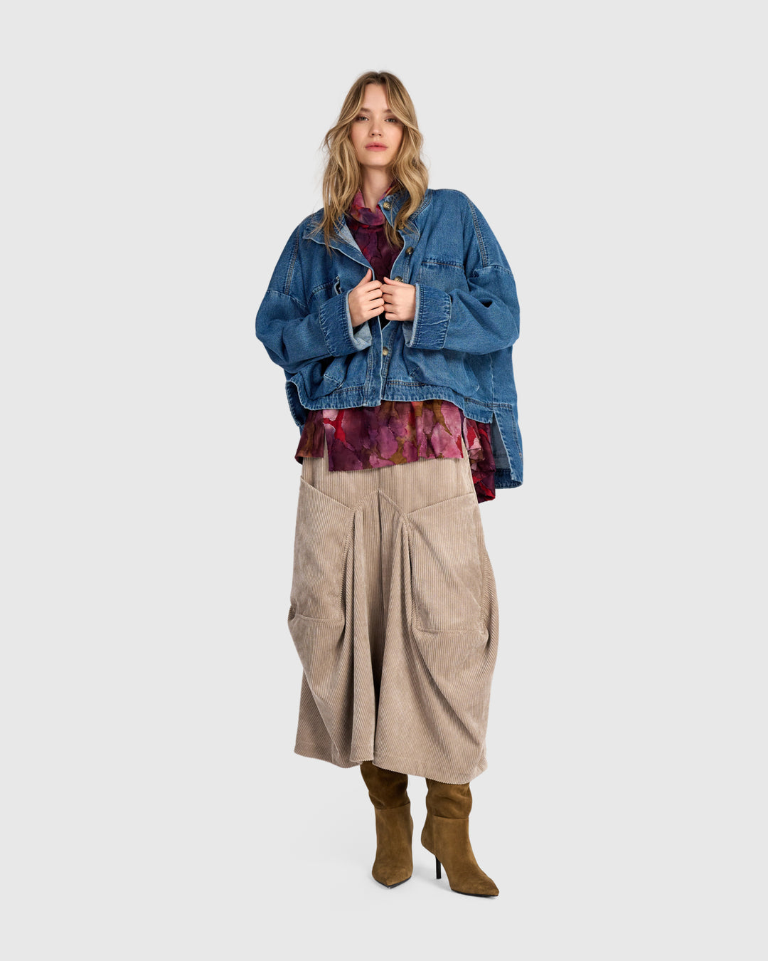Oversized Jacket Denim