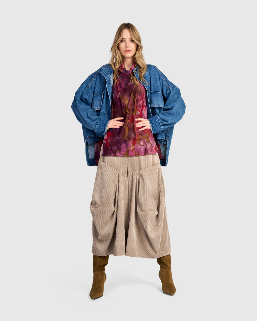 Oversized Jacket Denim