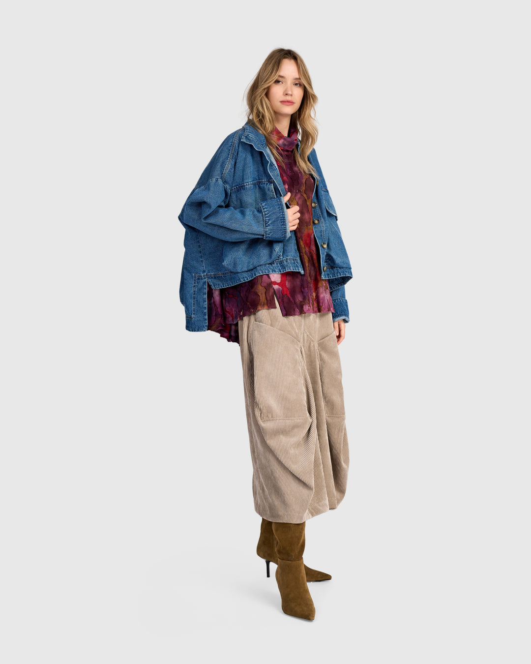 Oversized Jacket Denim