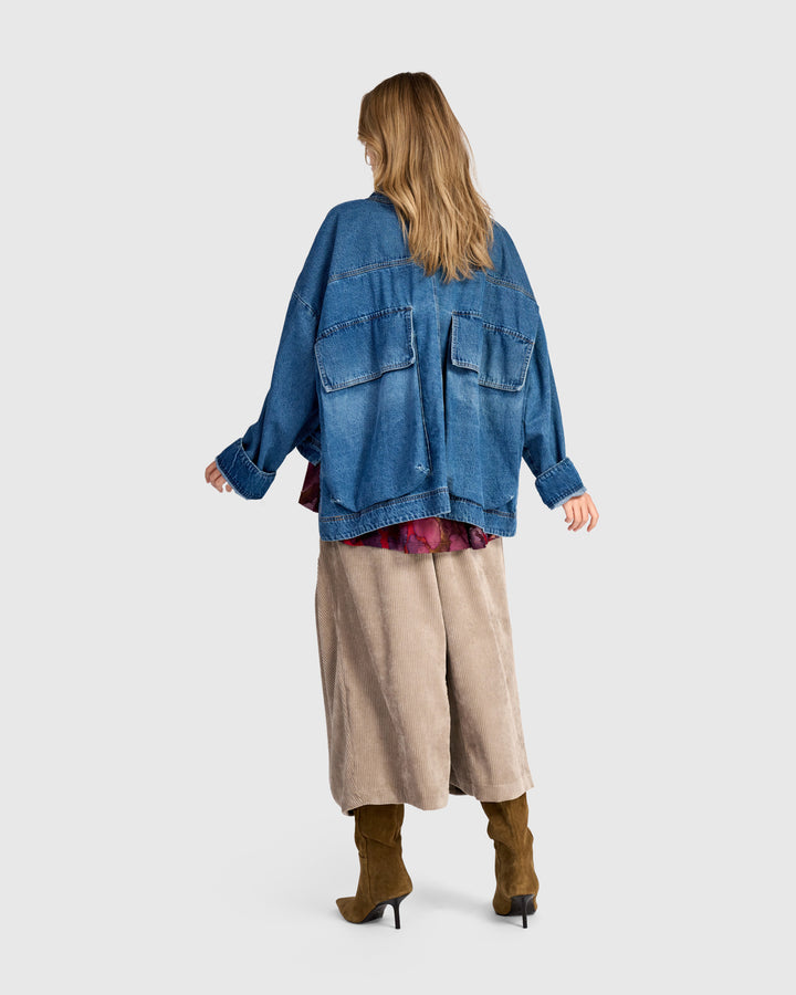 Oversized Jacket Denim