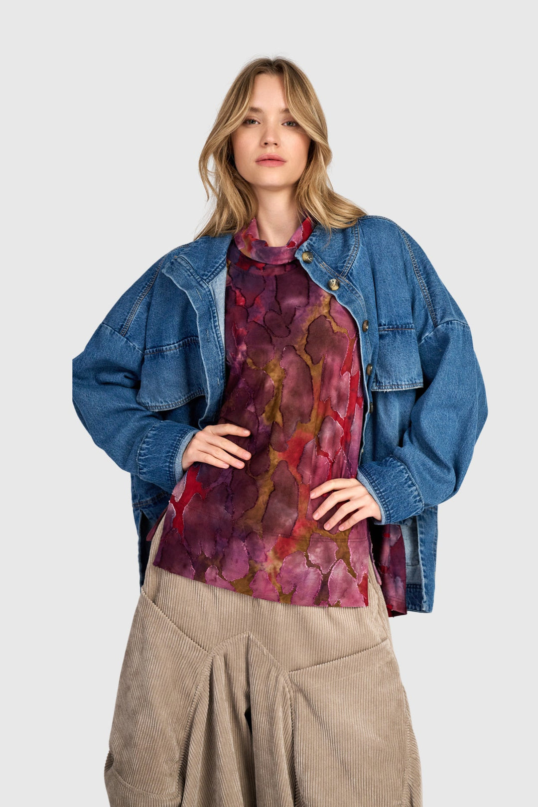 Oversized Jacket Denim
