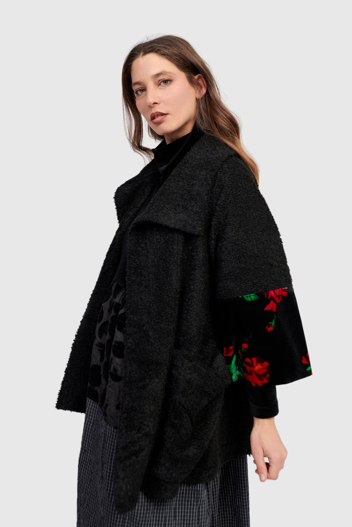 Ballad Boucle Jacket, Roses
