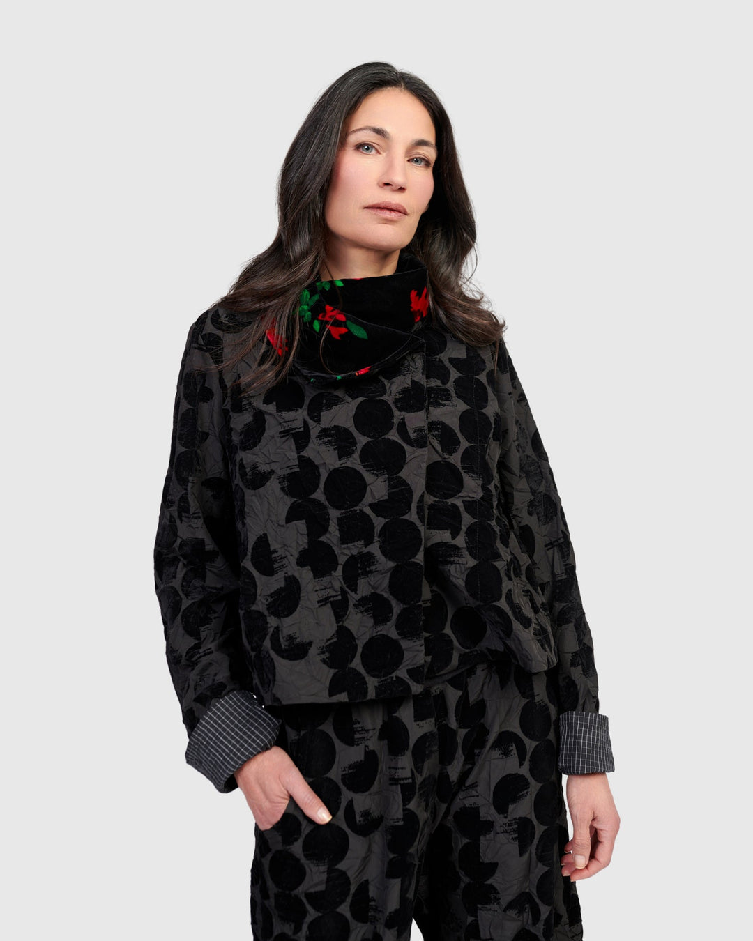 Eloise Jacket, Roses