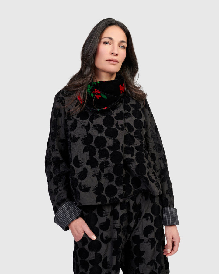 Eloise Jacket, Roses