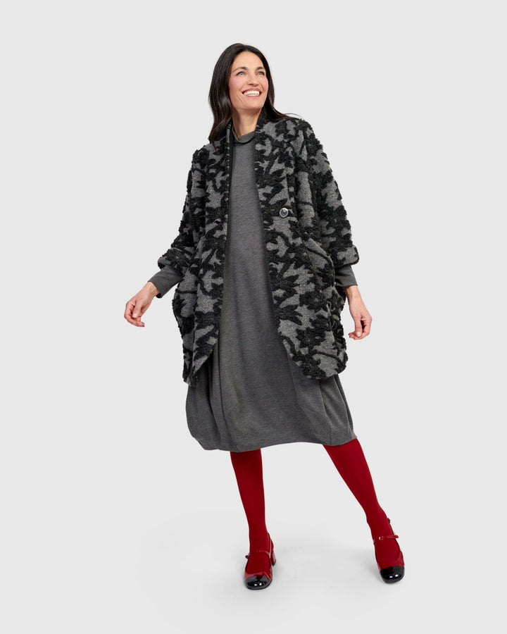 Thorne Cozy Cowl Jacket, Shadow