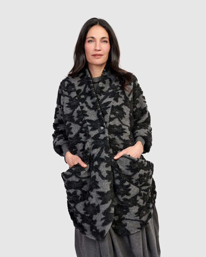 Thorne Cozy Cowl Jacket, Shadow