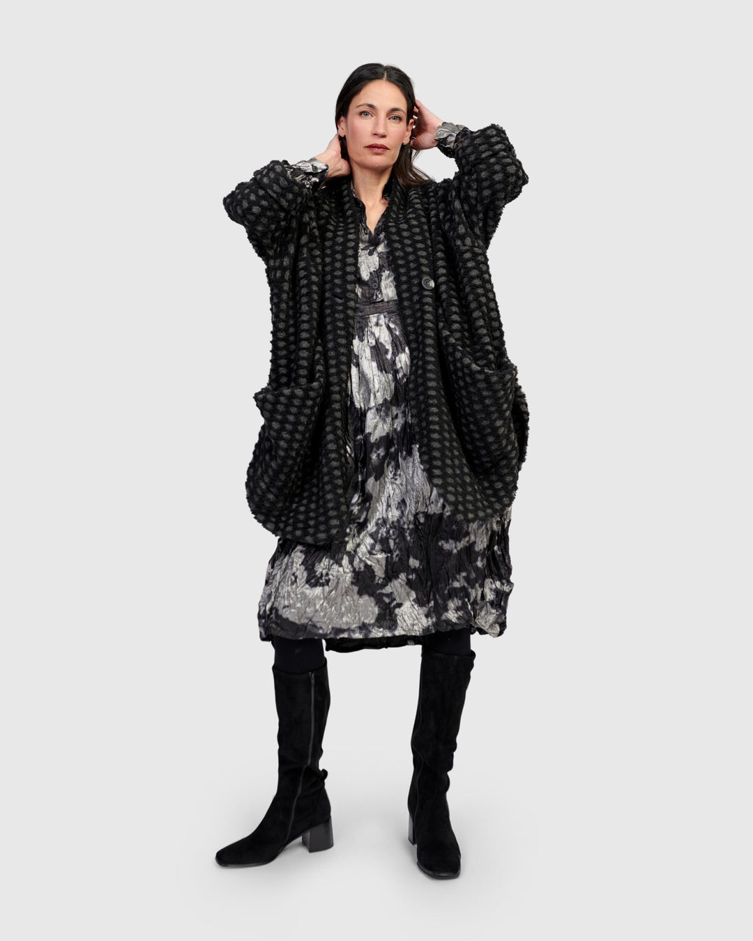 Thorne Cozy Cowl Jacket, Net