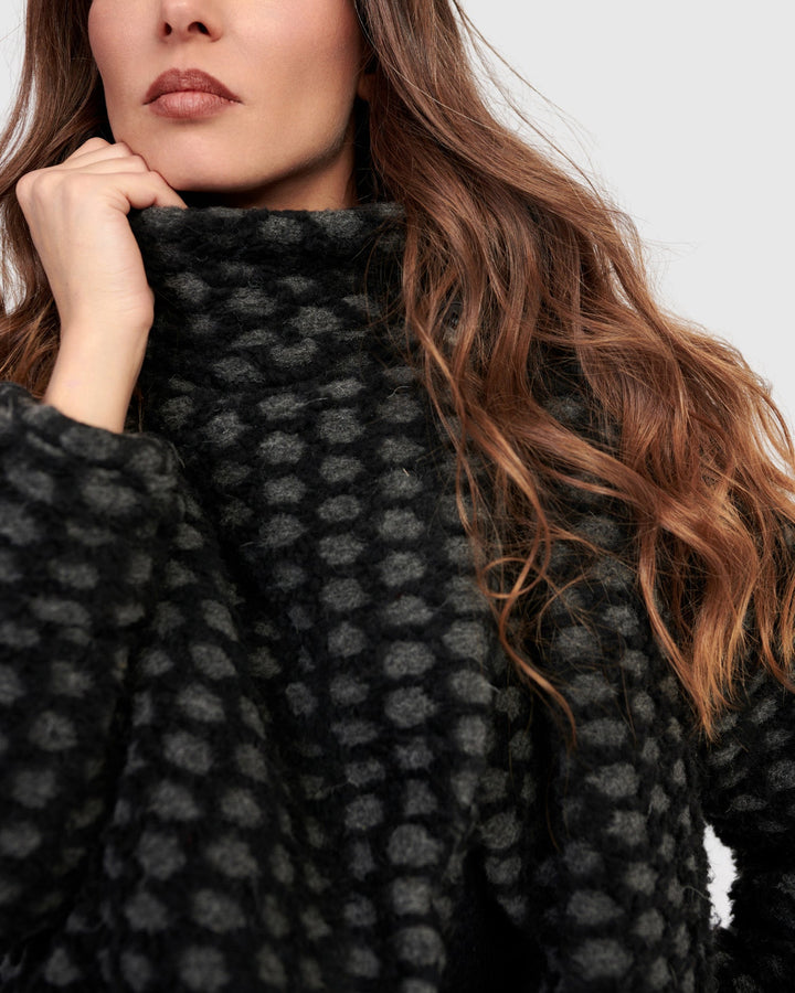 Vesper Cozy Moto Jacket, Net