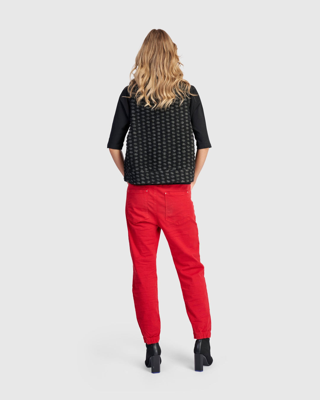 Hush Cozy Moto Vest, Mix