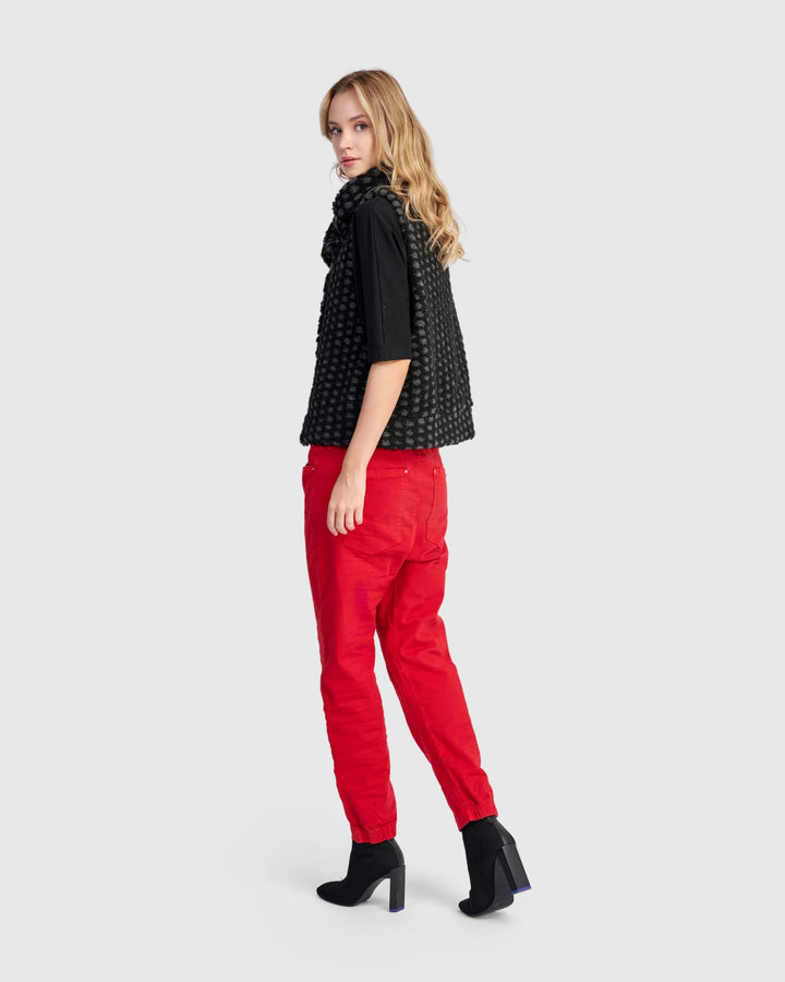 Hush Cozy Moto Vest, Mix