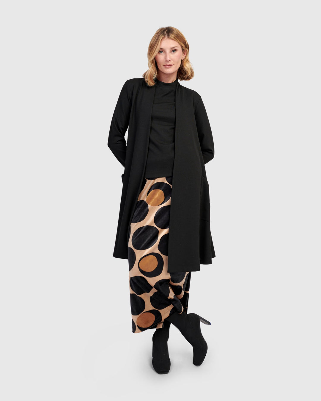 Bingo Pencil Skirt, Eclipse