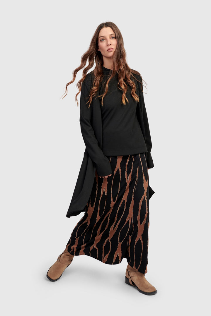 Laurel Pencil Skirt, Wood