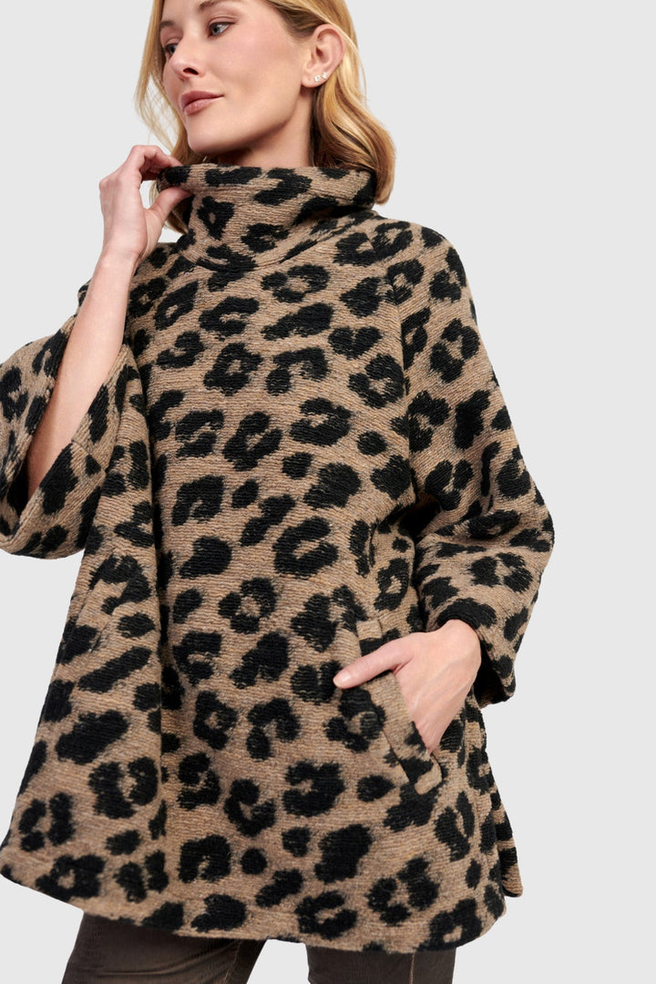 Lynx Cozy Pullover, Leopard