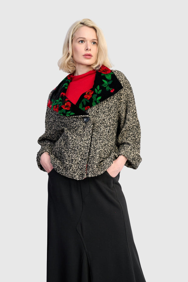 La Vie Boucle Jacket, Roses