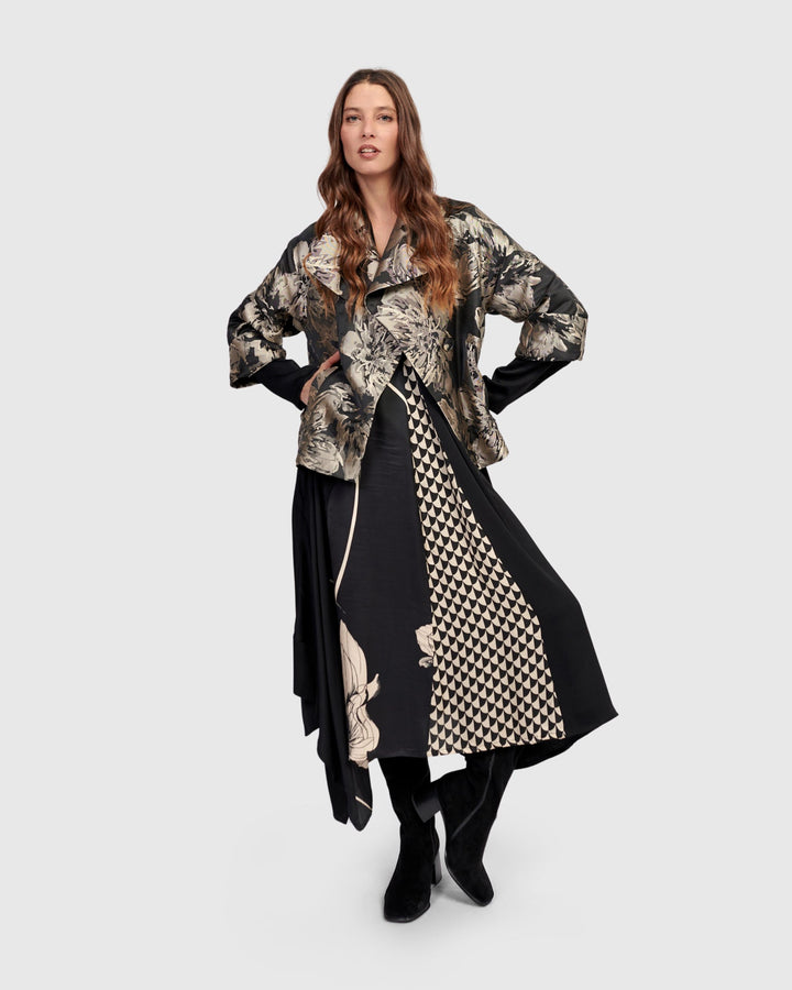 Dusk Brocade Jacket, Glow