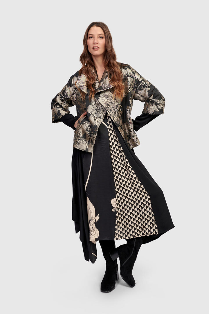 Baroque Draped Dress, Mix