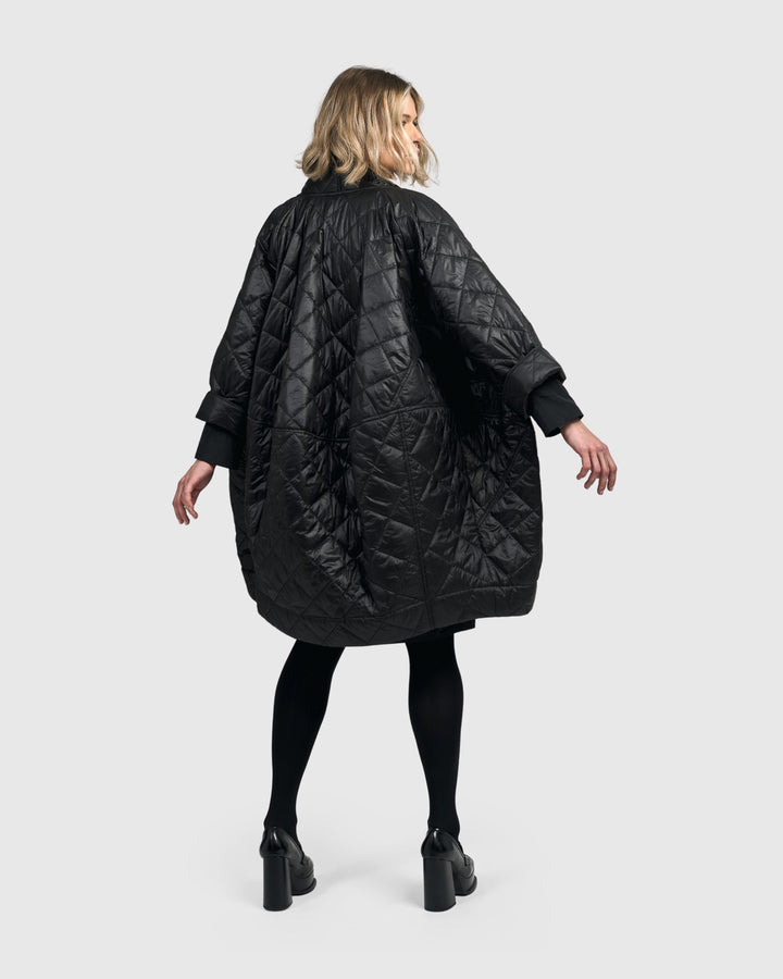 Urban Quorra Quilted Jacket, Black