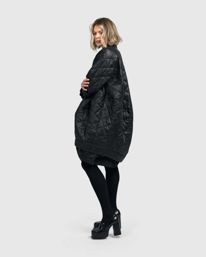 Urban Quorra Quilted Jacket, Black