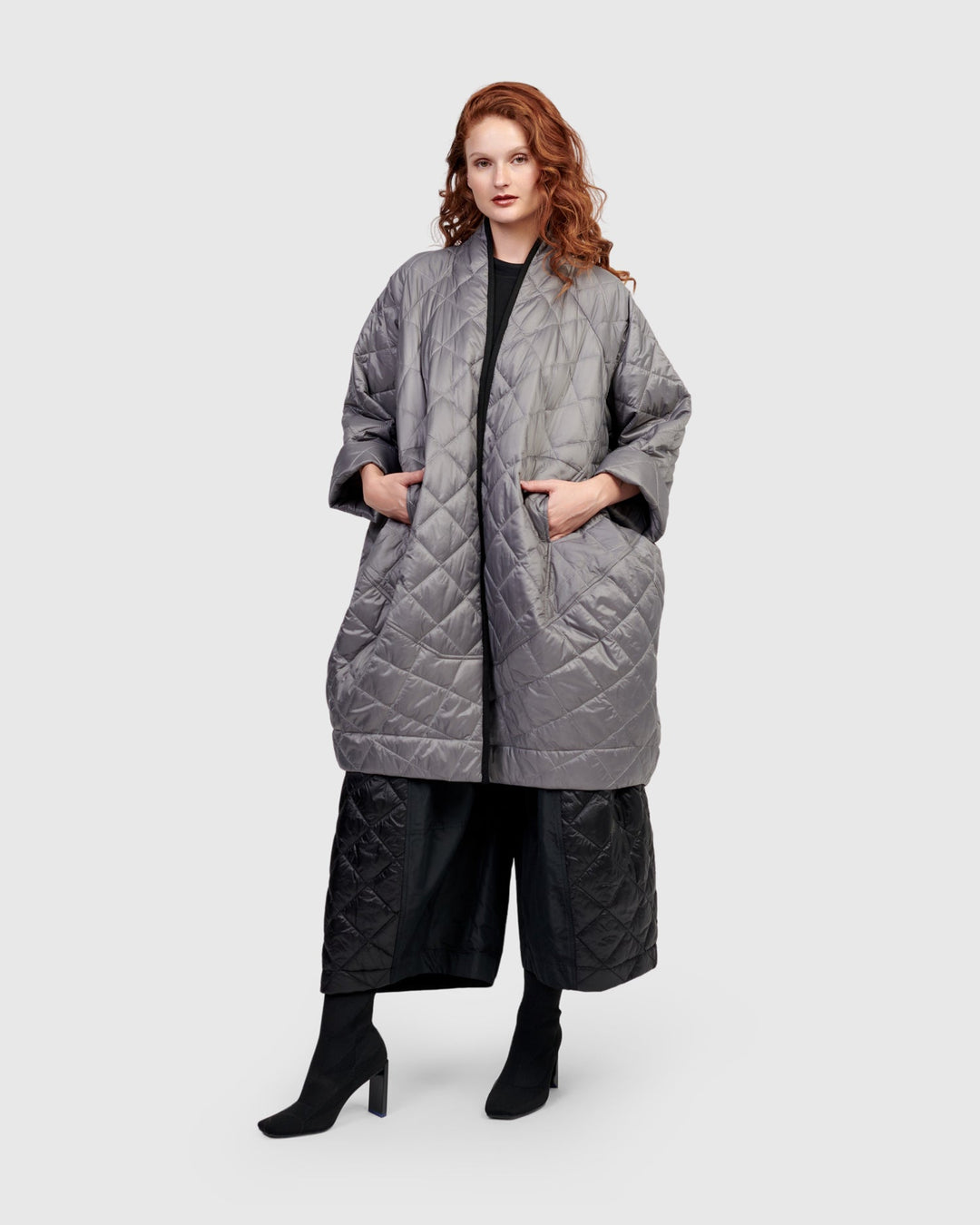 Urban Quorra Quilted Jacket, Silver