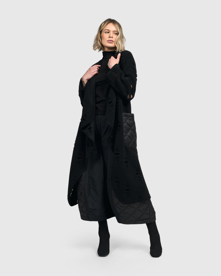 Urban Morgana Distressed Coat, Rifts