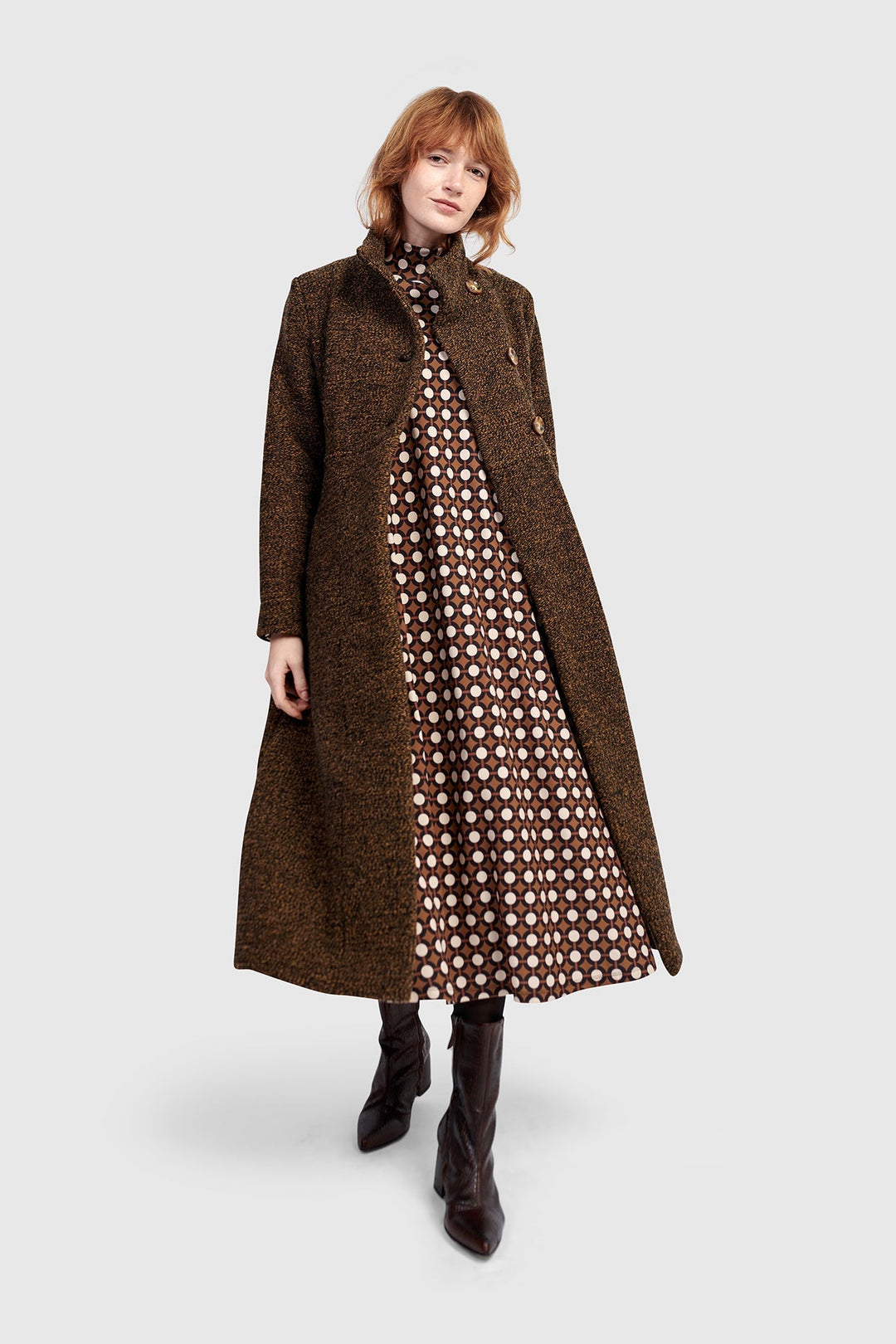 Urban Tash Long Coat, Honey