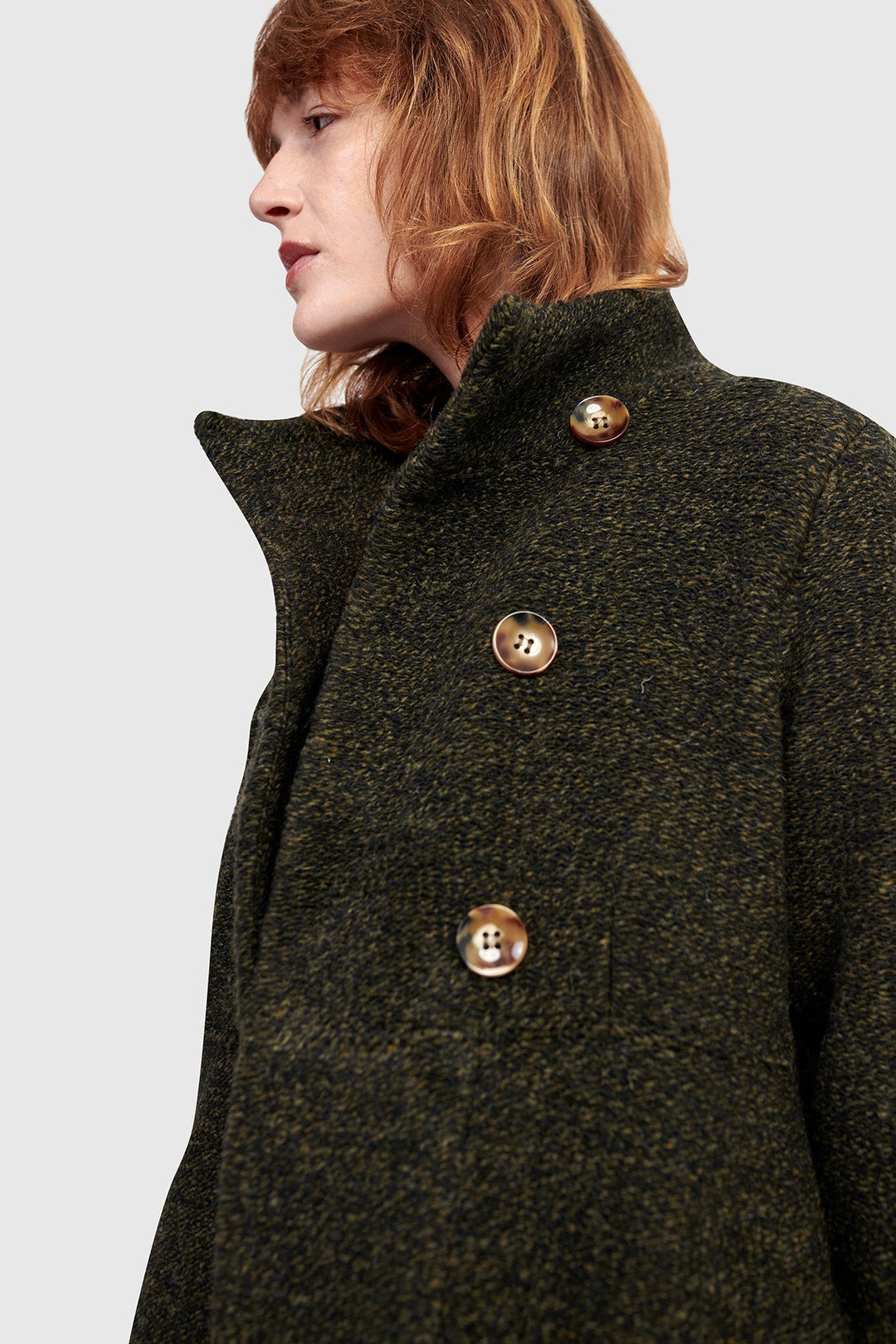 Urban Tash Long Coat, Khaki