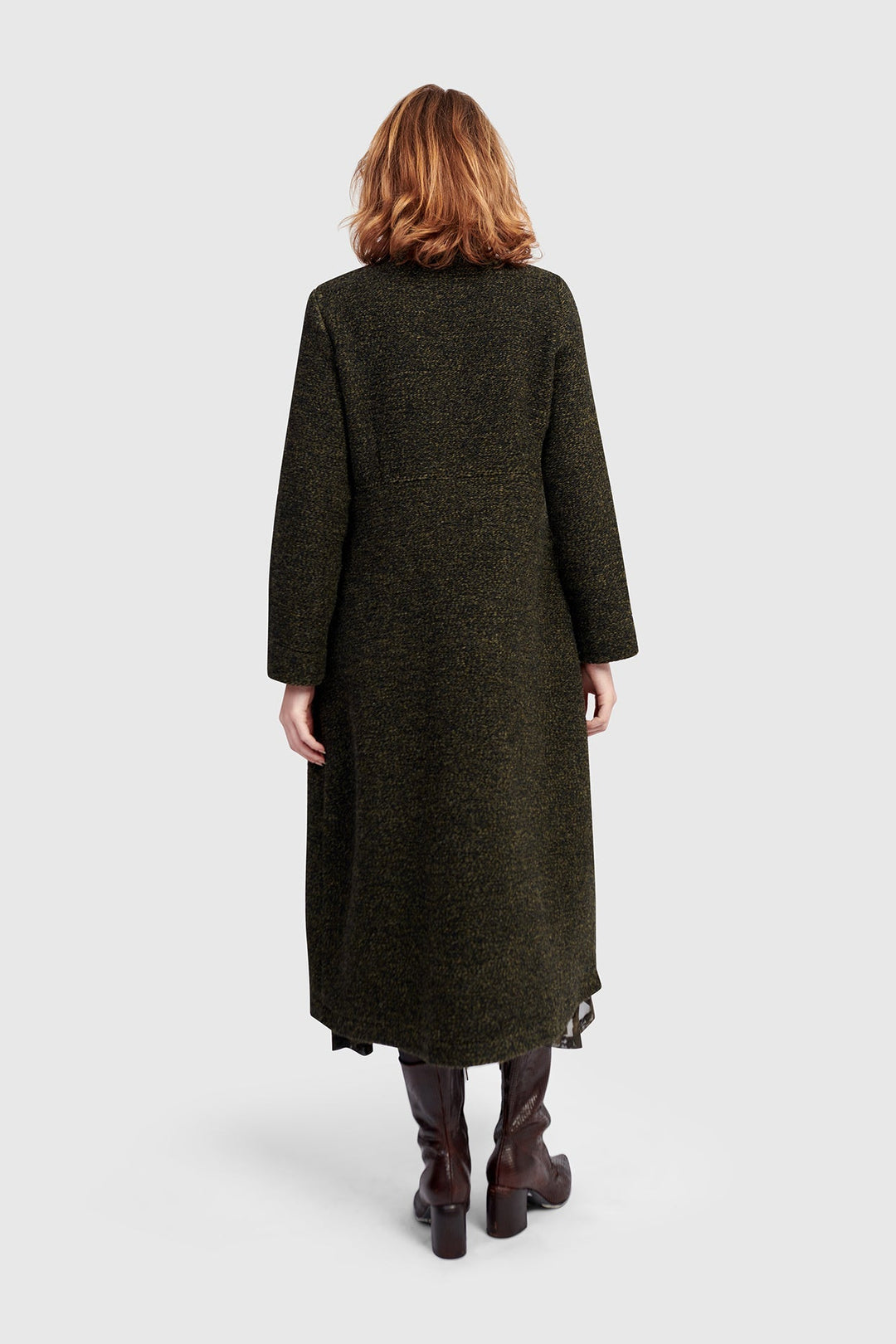 Urban Tash Long Coat, Khaki