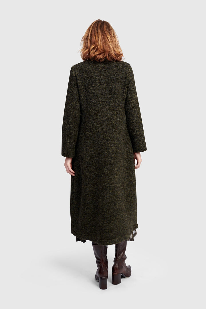 Urban Tash Long Coat, Khaki
