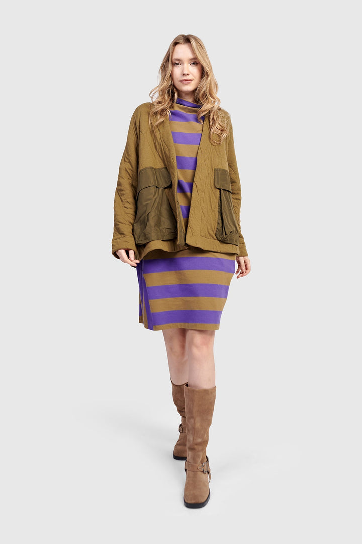 Urban Striker Tee Dress, Purple