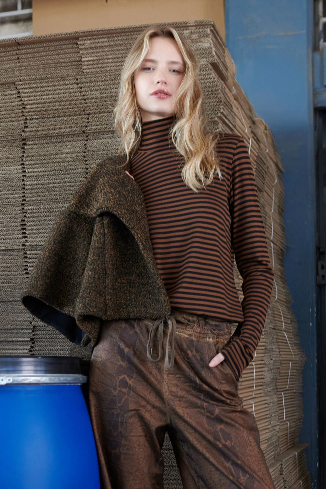 Urban Form Turtleneck, Honey