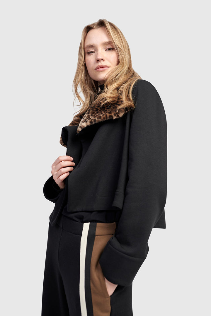 Urban Snug Moto Jacket, Black