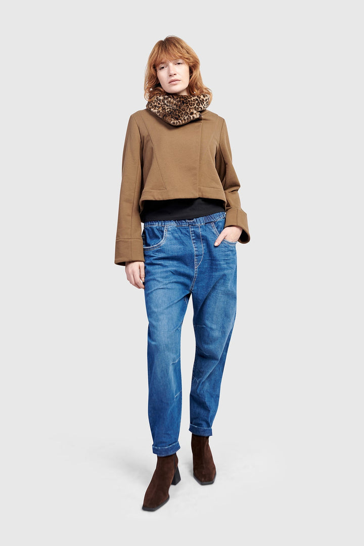 Urban Snug Moto Jacket, Camel