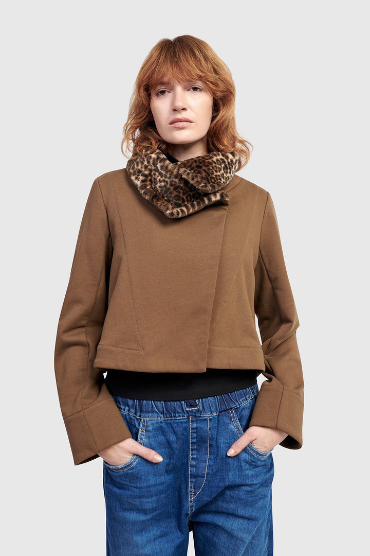 Urban Snug Moto Jacket, Camel