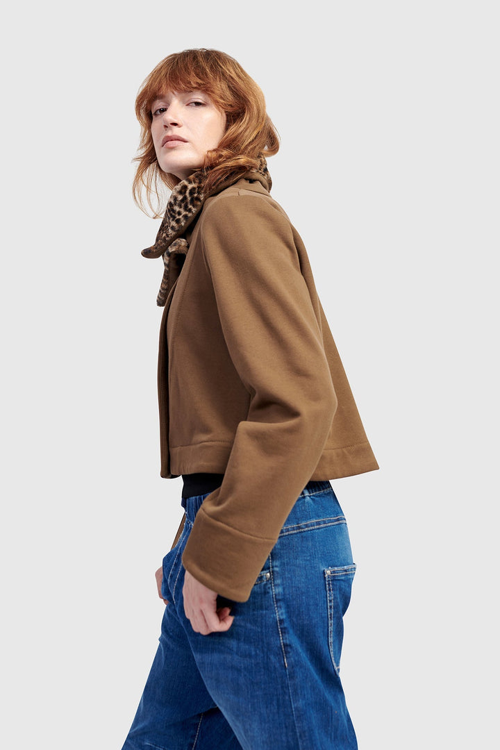 Urban Snug Moto Jacket, Camel