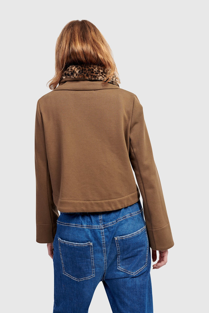 Urban Snug Moto Jacket, Camel