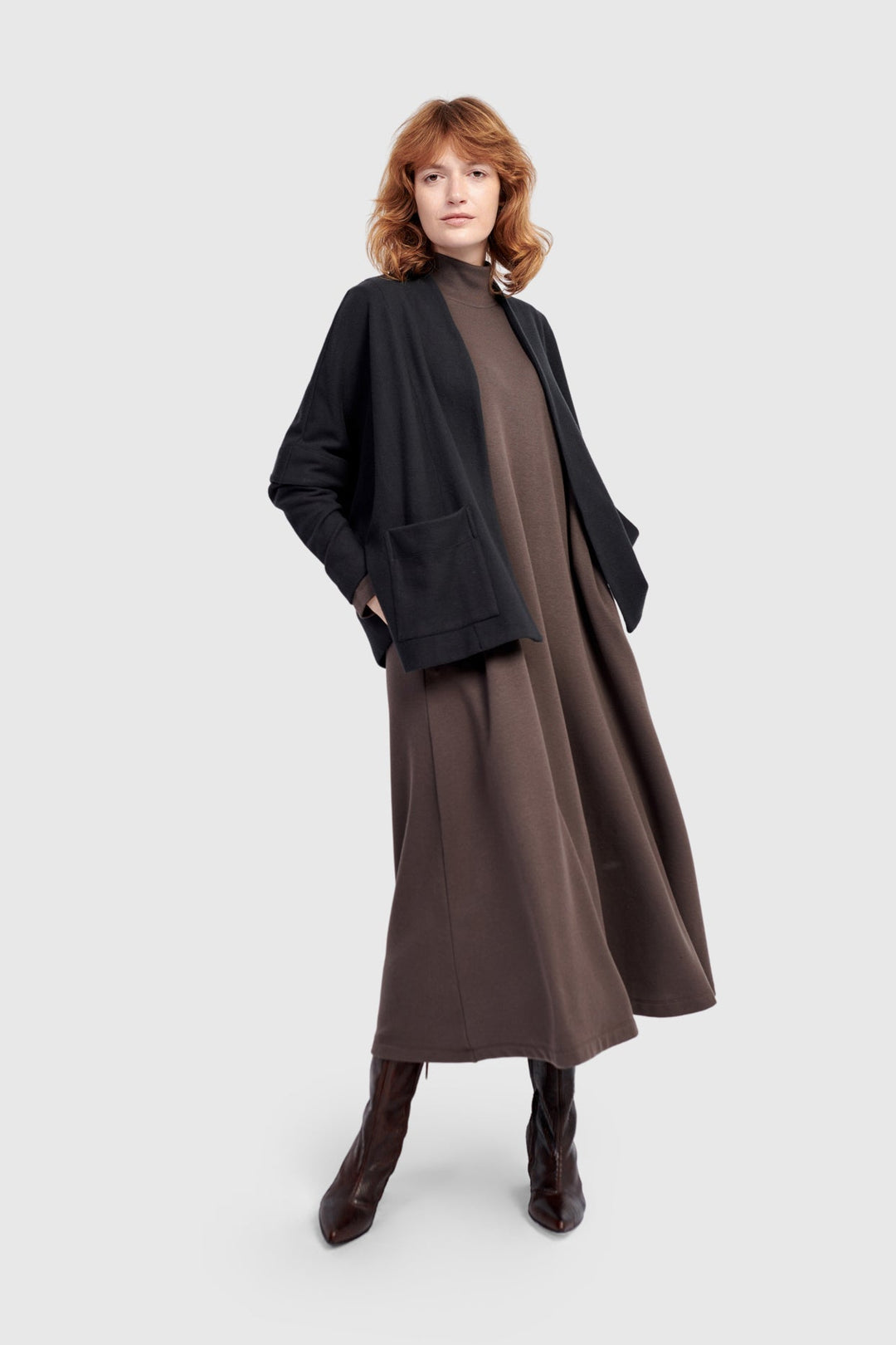 Urban Cloud Nestle Cardigan, Black