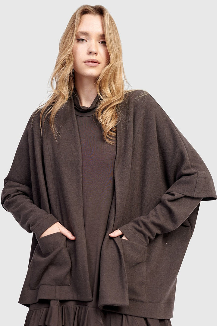 Urban Cloud Nestle Cardigan, Mocha
