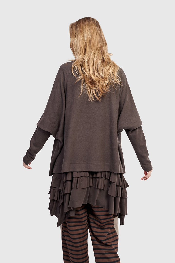 Urban Cloud Nestle Cardigan, Mocha