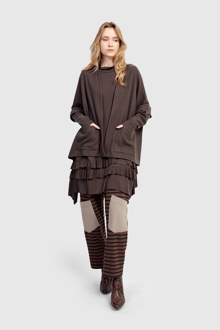 Urban Cloud Nestle Cardigan, Mocha