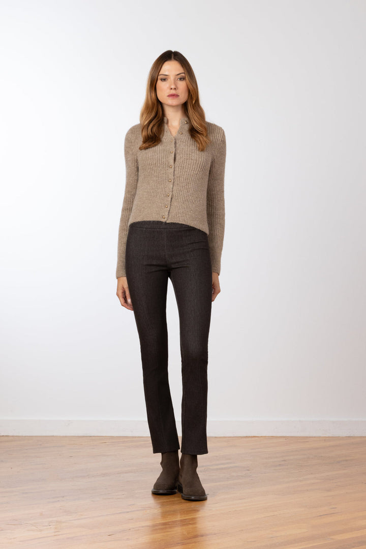 Jetset Flair Pant Brown Denim