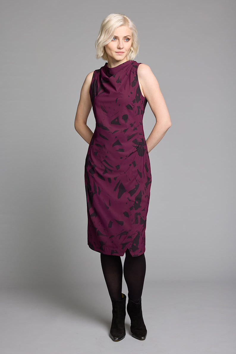 Charity Dress Plum Melrose
