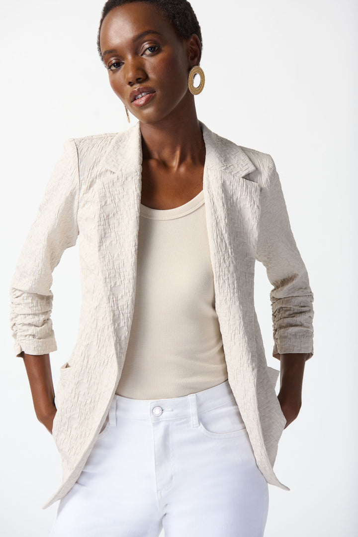 Woven Jacquard Blazer Moonstone