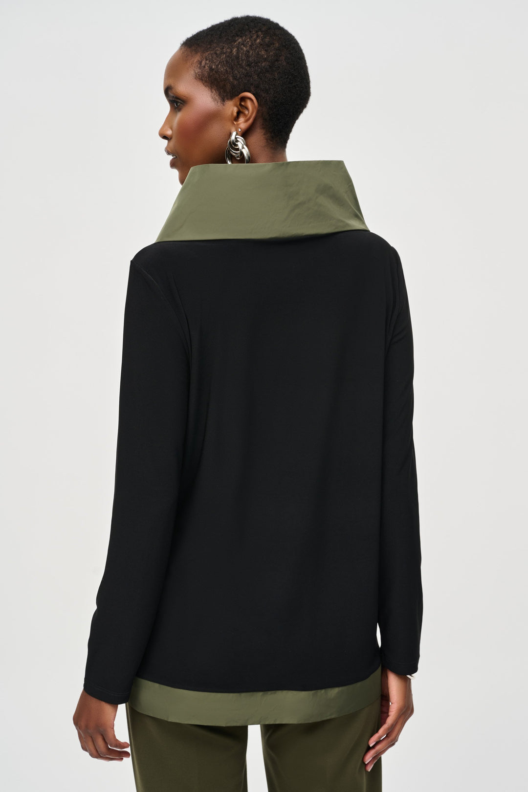 Silky Knit Asymmetrical Top